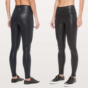Lululemon Wunder Under High-Rise Tight Sz 10 *Foil 28"